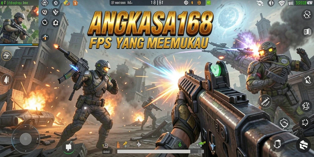 Tampilan menarik dari gameplay <strong>ANGKASA168</strong> saat pertempuran intens.