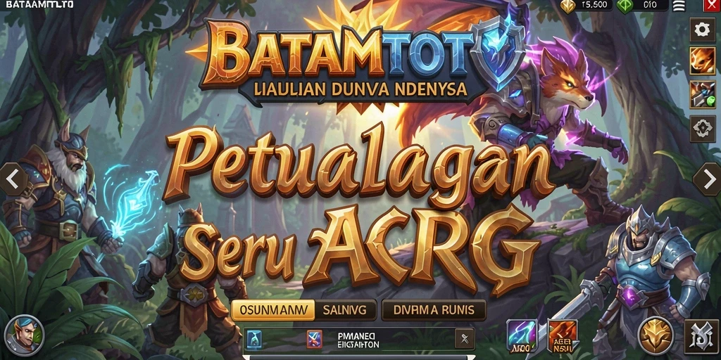 Tampilan menarik dari gameplay BATAMTOTO dalam aksi ARPG.