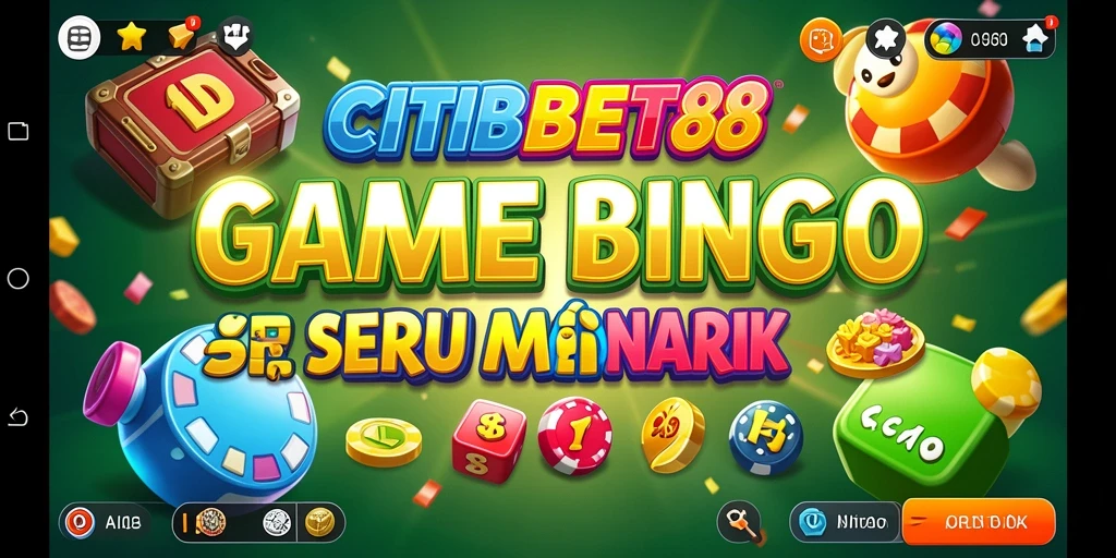 Screenshot gameplay Bingo di CITIBET88 yang menarik dan interaktif.