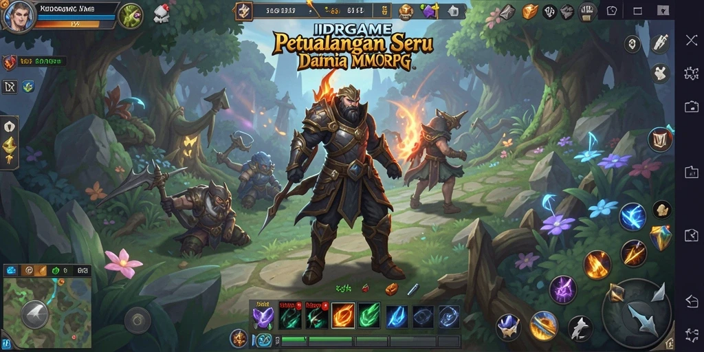 Tangkap aksi seru dari gameplay MMORPG IDRGAME di sini.