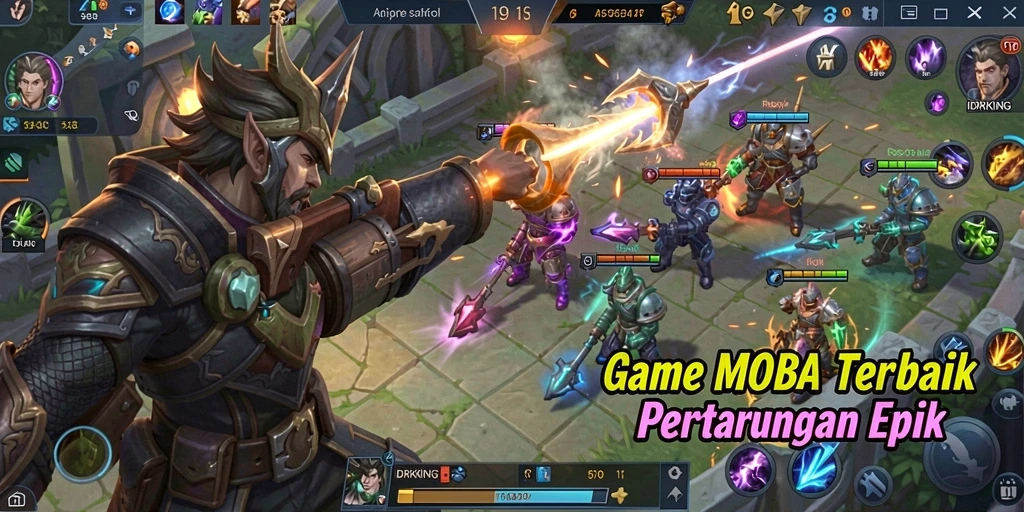 Gameplay epik di IDRKING dengan karakter yang menarik.