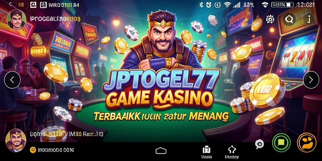 Screenshot gameplay JPTOGEL77 yang menampilkan keseruan bermain Kasino.