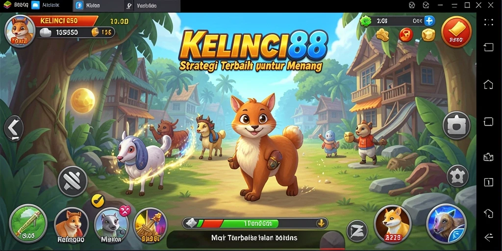 Tampilan gameplay menarik dari KELINCI88 yang penuh strategi.