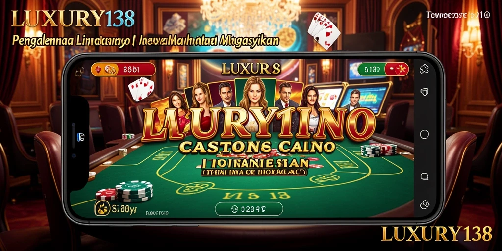 Screenshot gameplay LUXURY138 menampilkan dealer live yang interaktif dengan pemain.