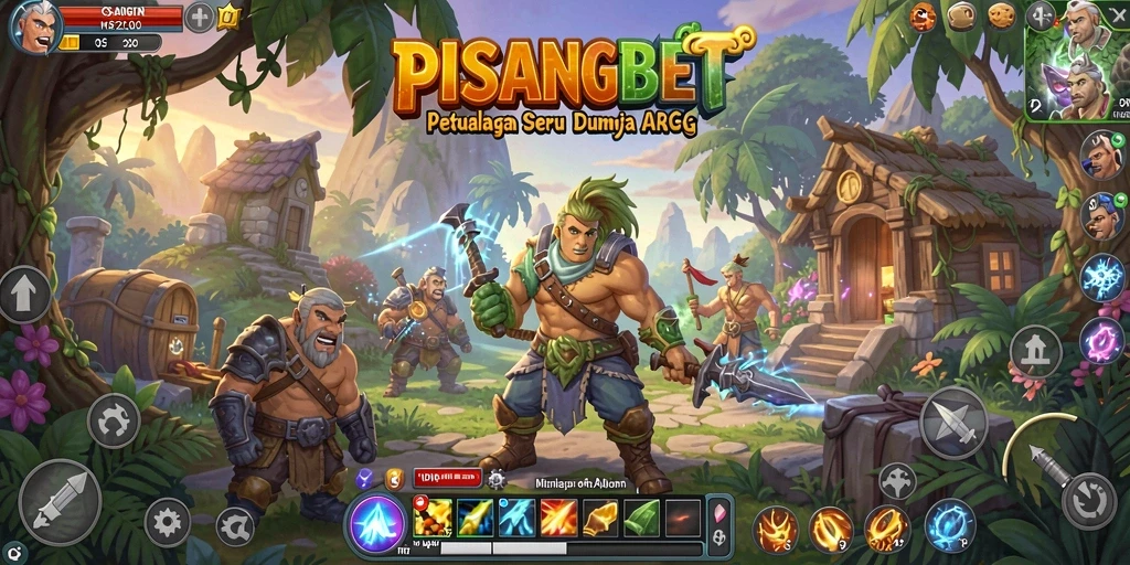Gameplay PISANGBET yang seru dan mendebarkan dalam dunia ARPG.