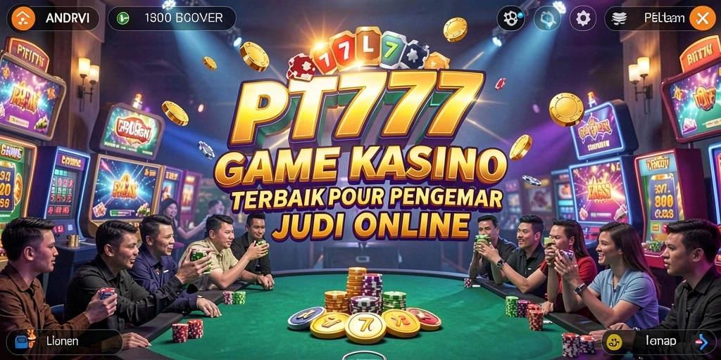 Tampilan menarik dan seru dari gameplay Kasino PT777.