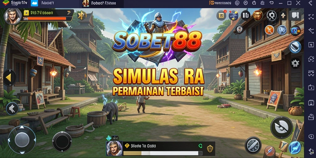 Tampilan gameplay SOBET88 dengan interaksi karakter yang dinamis.