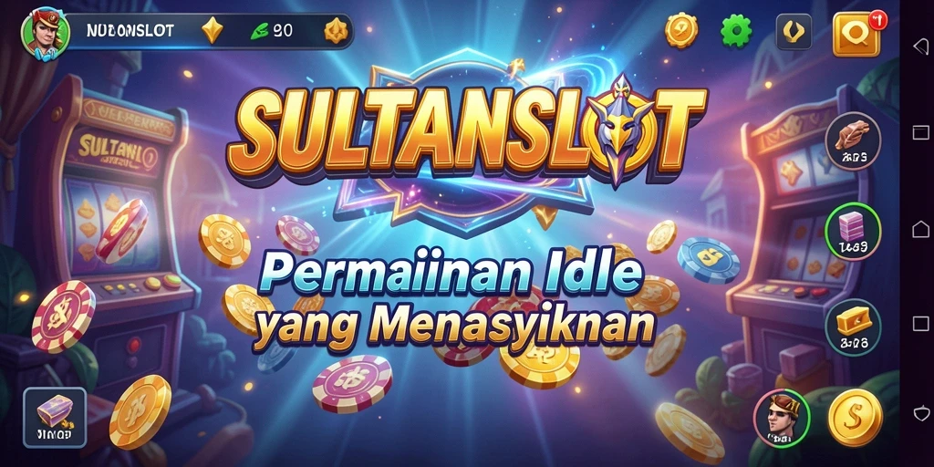Tampilan gameplay menampilkan kerajaan yang sedang dibangun dengan grafis yang menarik.