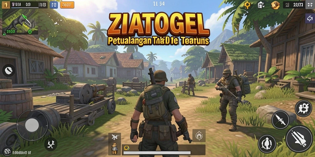 Tampilan gameplay seru dan penuh petualangan dari ZIATOGEL.